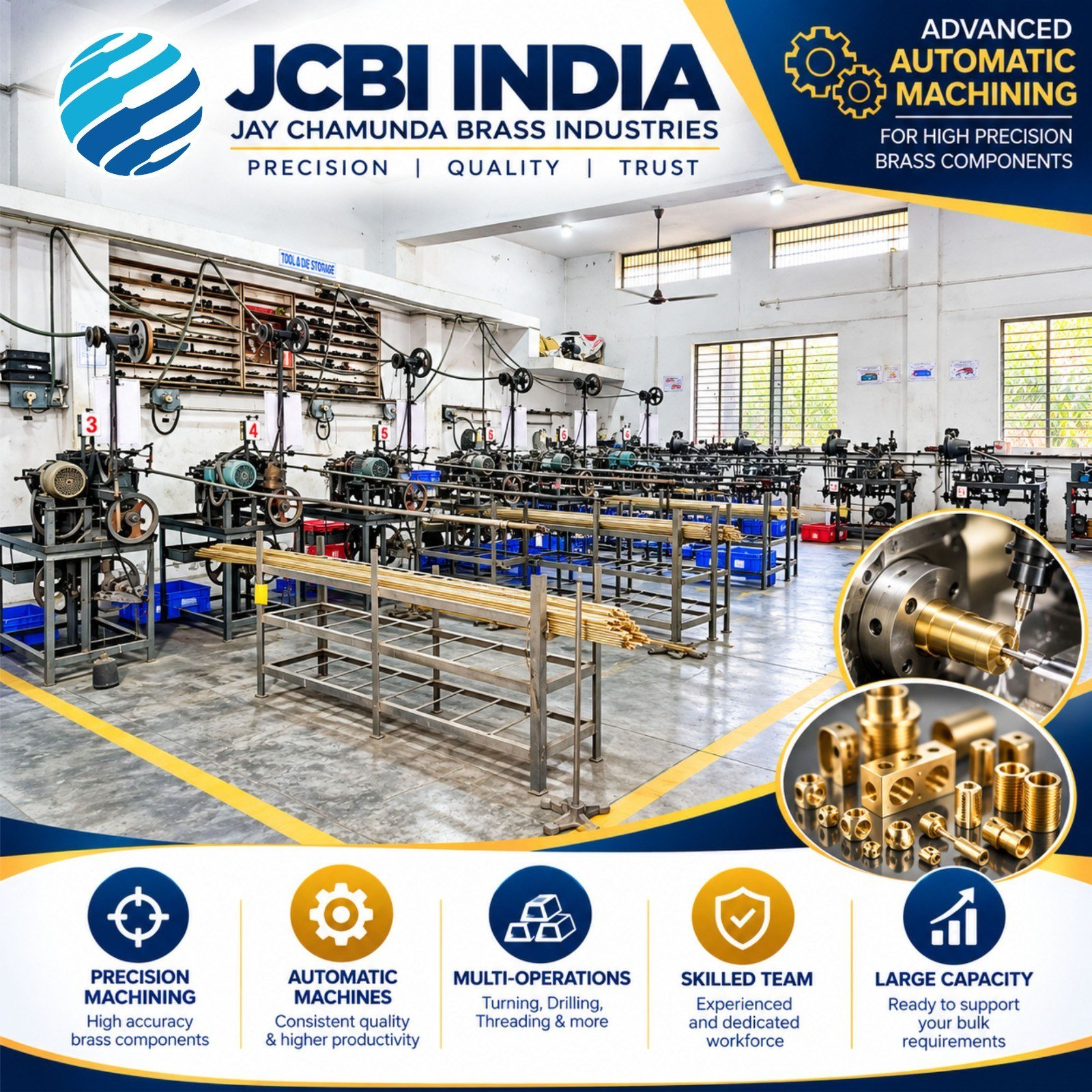 Jay Chamunda Brass Industries, Jamnagar, Gujarat