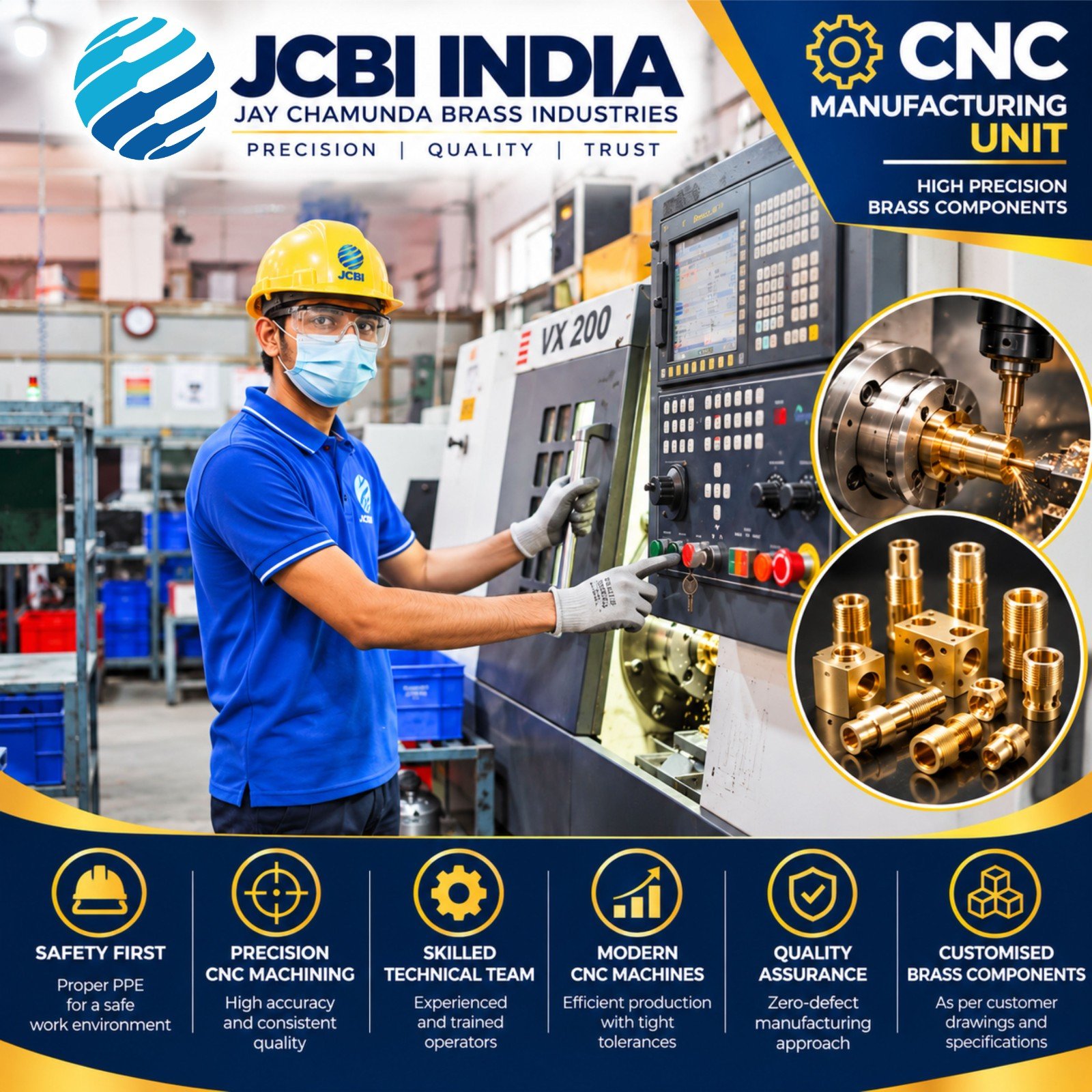 Jay Chamunda Brass Industries, Jamnagar, Gujarat